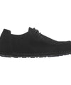 Scarpa Unisex stile mocassino in camoscio nero