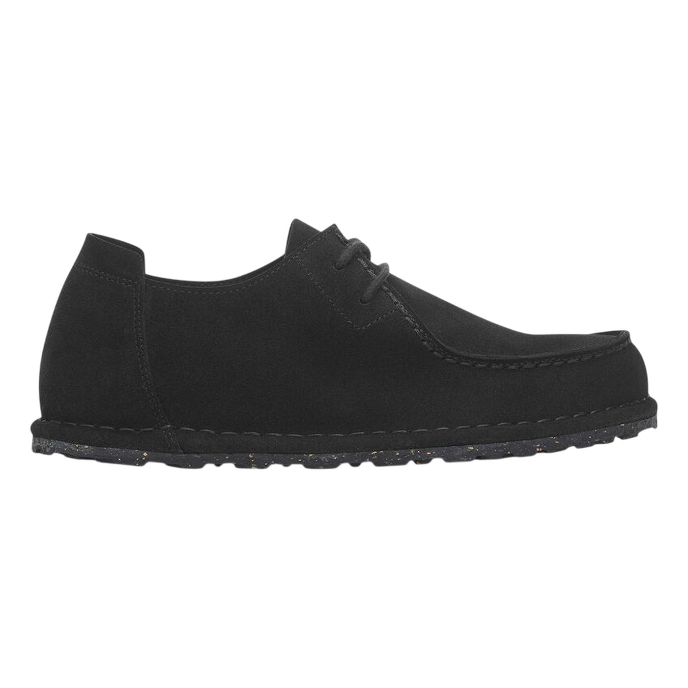 Scarpa Unisex stile mocassino in camoscio nero