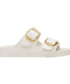 Sandalo Donna Arizona Big Buckle in EVA Bianco