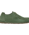 Scarpa Unisex stile mocassino in camoscio verde