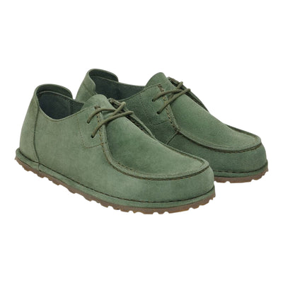 Scarpa Unisex stile mocassino in camoscio verde