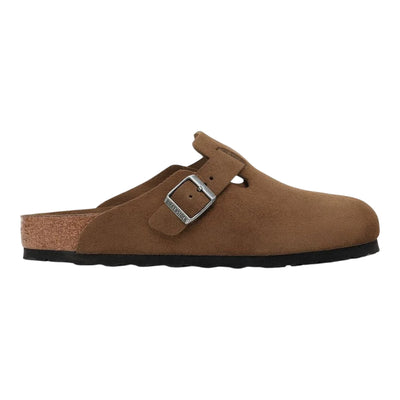 Ciabatte Unisex Boston scamosciate Marrone