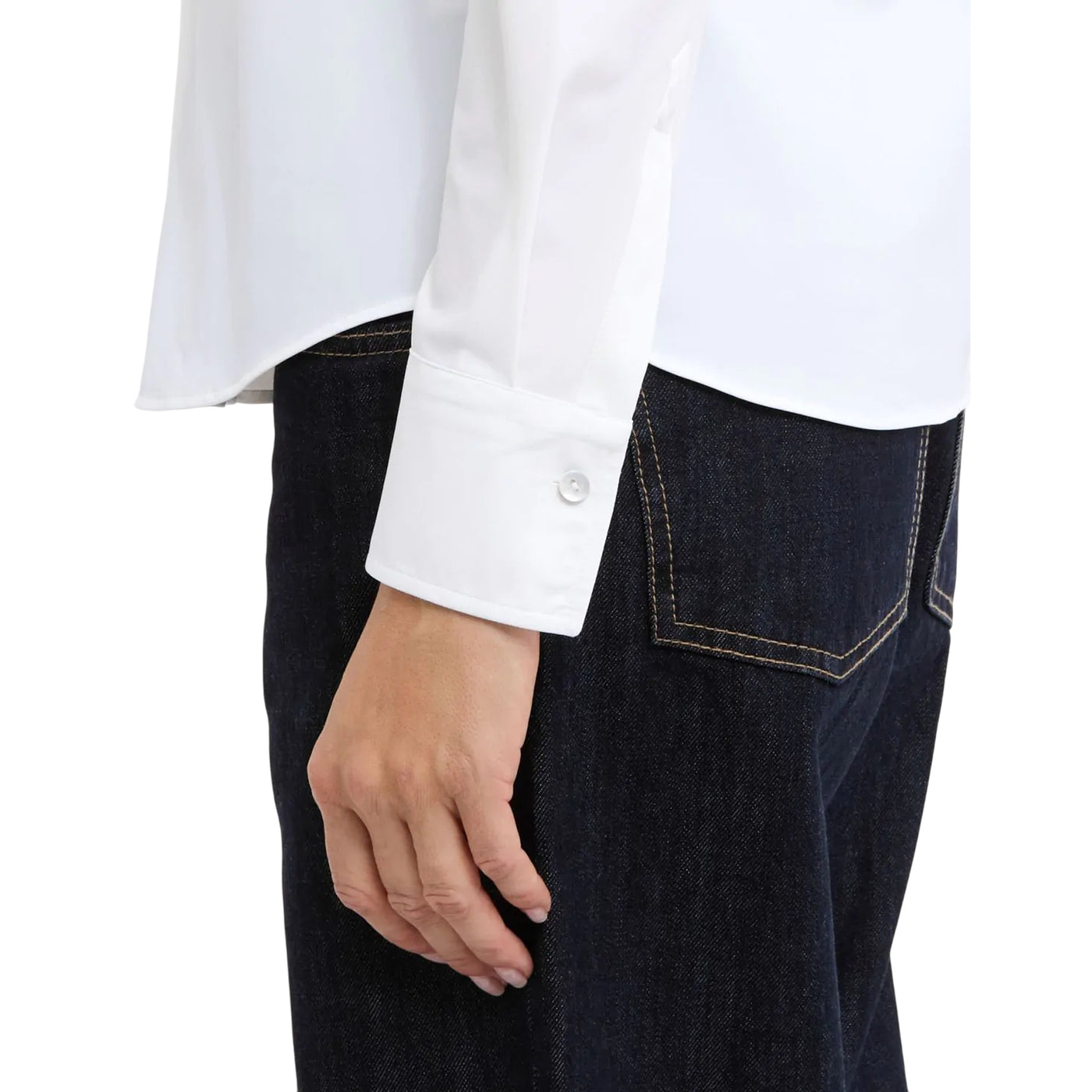 Camicia Donna con colletto a punta e vestibilità slim