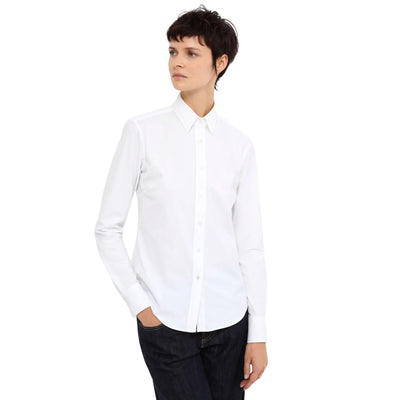 Camicia Donna con colletto a punta e vestibilità slim