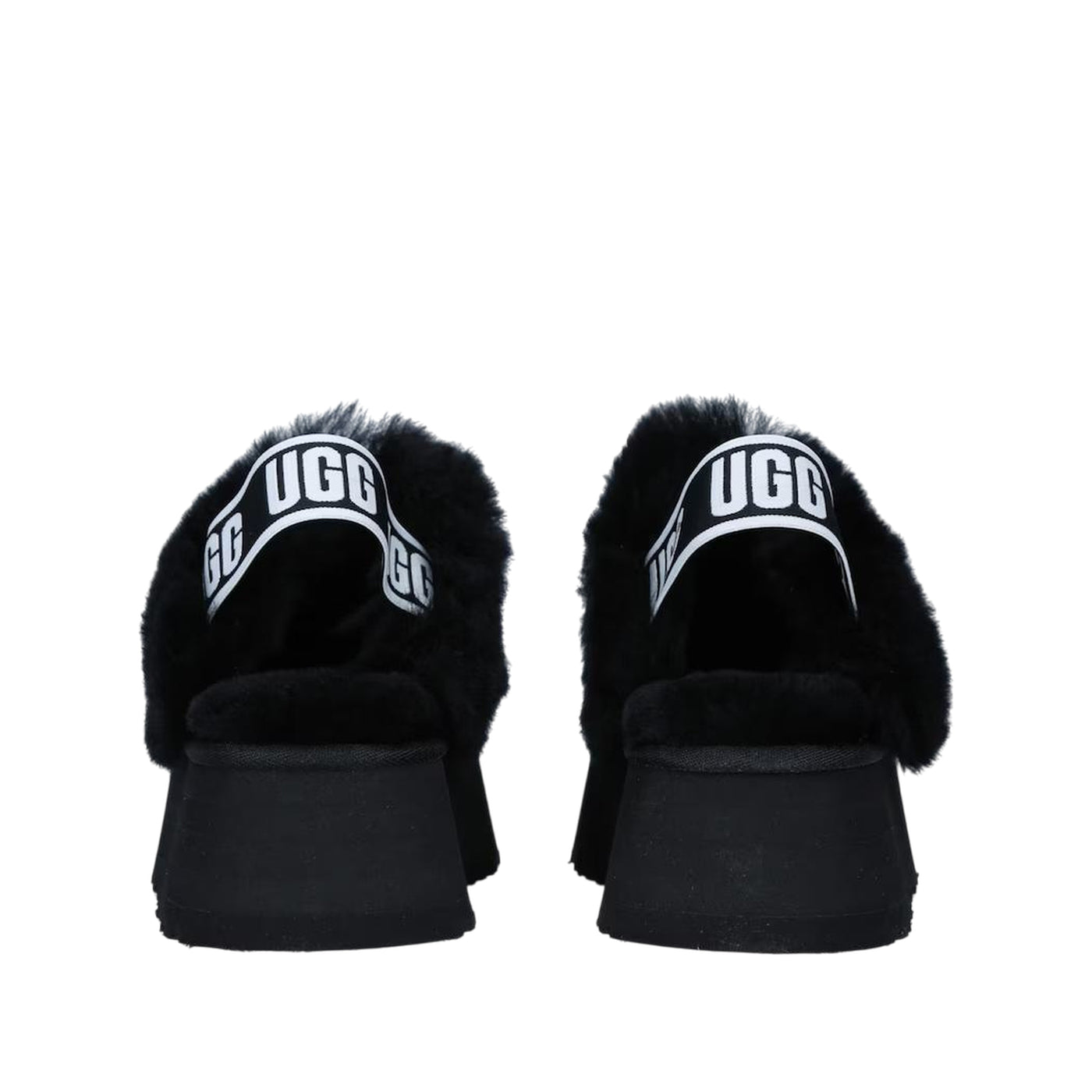 Sabot Donna con elastico logato sul retro Nero retro