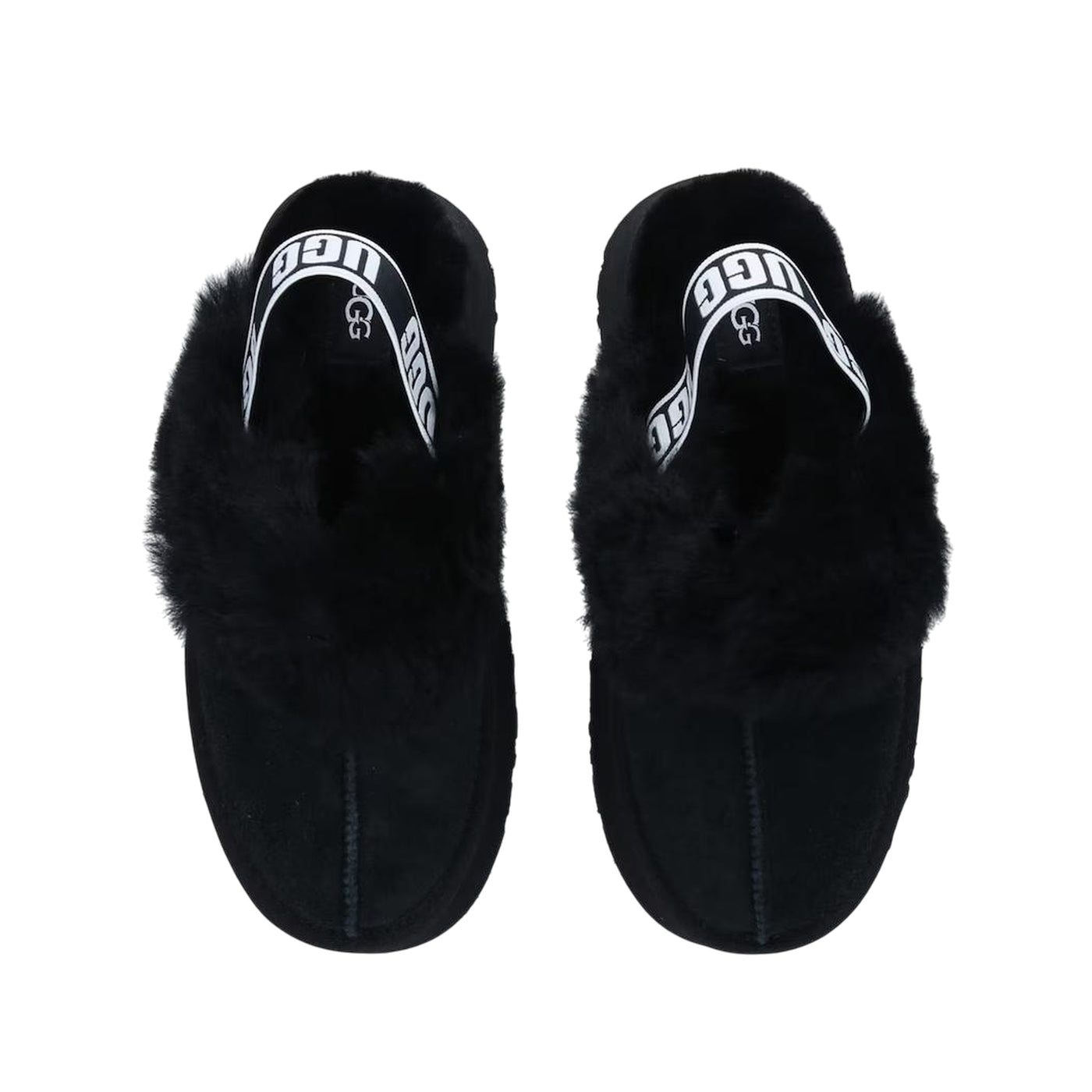 Sabot Donna con elastico logato sul retro Nero