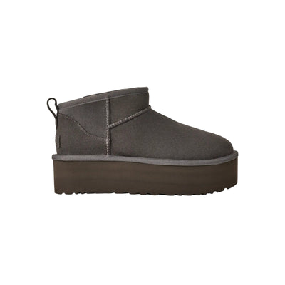 Stivaletto Donna Classic Ultra Mini Platform Grigio