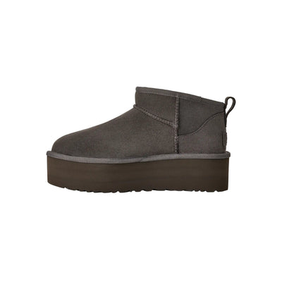 Stivaletto Donna Classic Ultra Mini Platform Grigio
