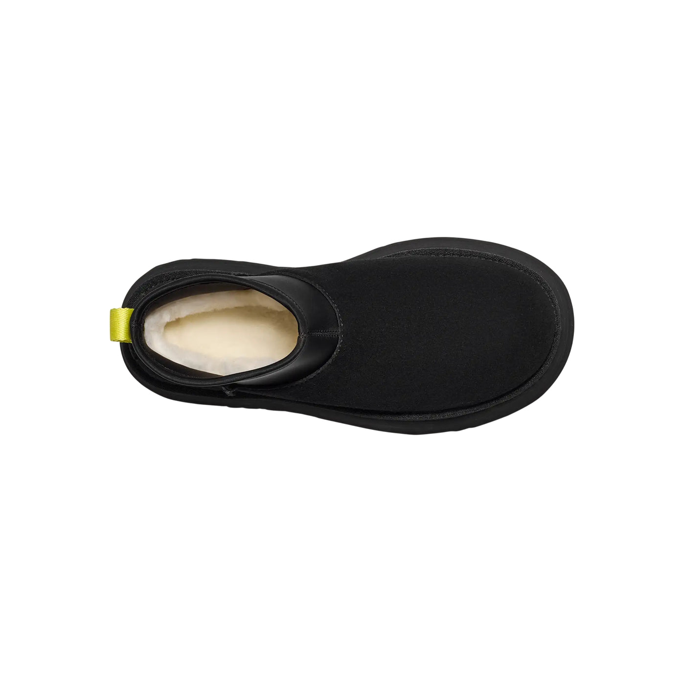 Stivaletto Donna Classic Mini Dipper Nero, con gambale in neoprene 