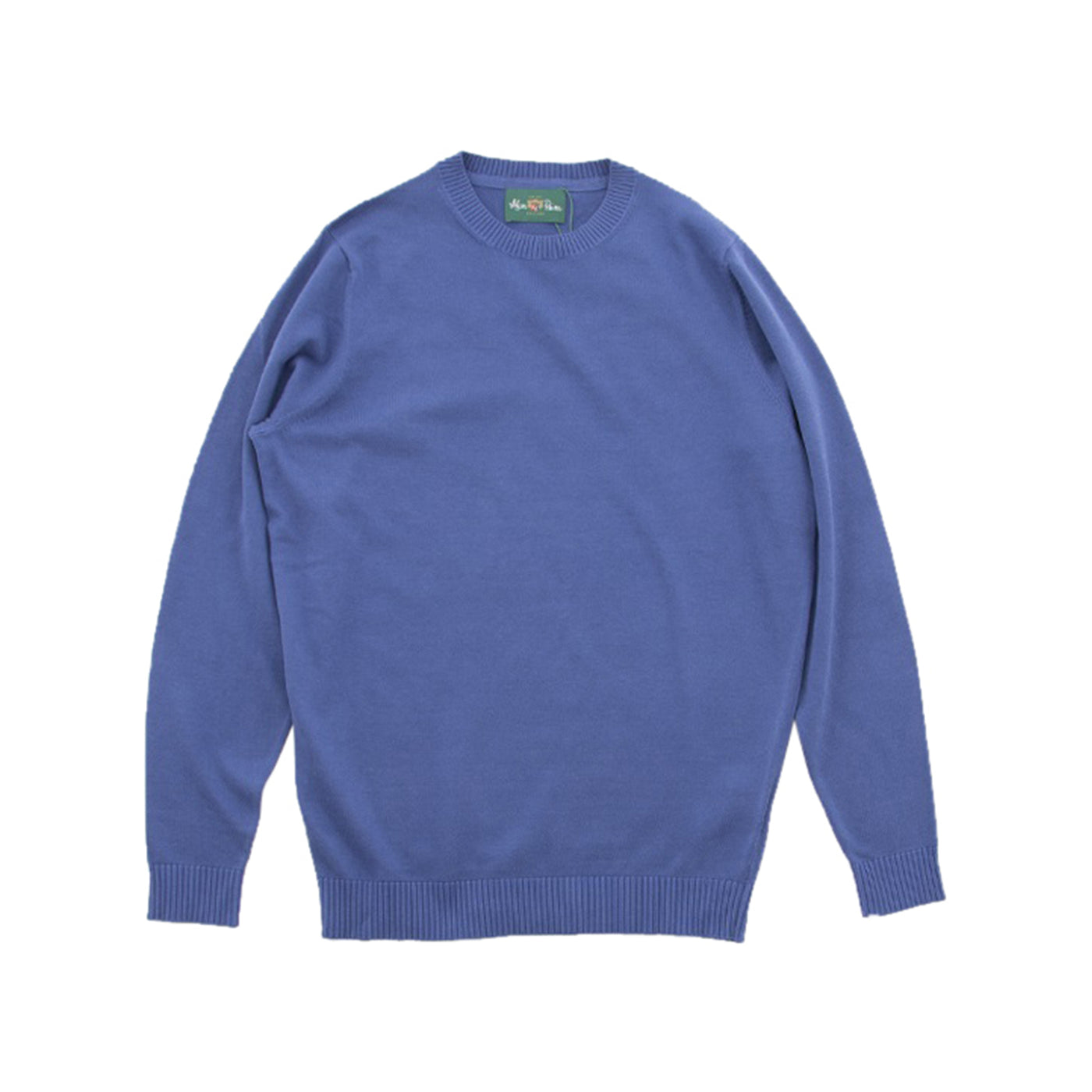 Men's sweater with ribbed cuffs