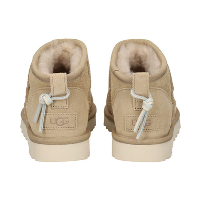 Stivale Donna Ultra Mini Biarritz Beige retro