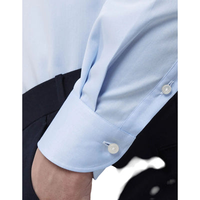 Camicia Uomo a tinta unita, in cotone, con colletto alla francese