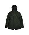 Impermeabile Unisex Verde con bottoni a pression