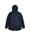 Impermeabile Unisex Navy con bottoni a pressione