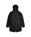 Impermeabile Unisex Nero con cappuccio, a coda di pesce