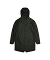 Impermeabile Unisex Verde, con cappuccio, a coda di pesce