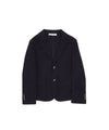 Giacca da Bambino in misto cotone blu