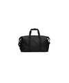 Borsone Unisex Hilo Nero, con logo impresso e tracolla 
