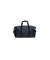 Borsone Unisex Hilo Navy, con logo impresso e tracolla