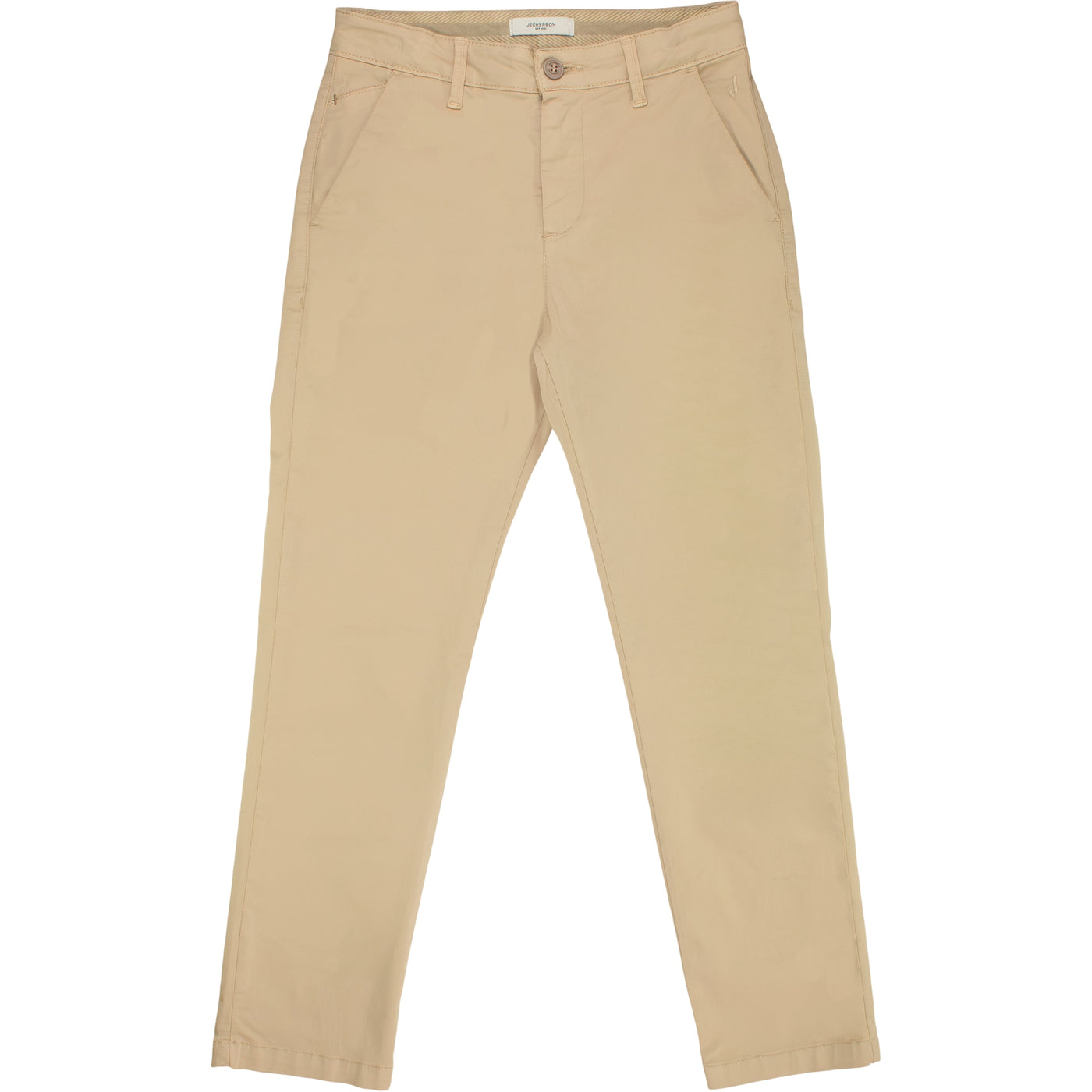 Pantaloni Beige da bambino con tasche a filo