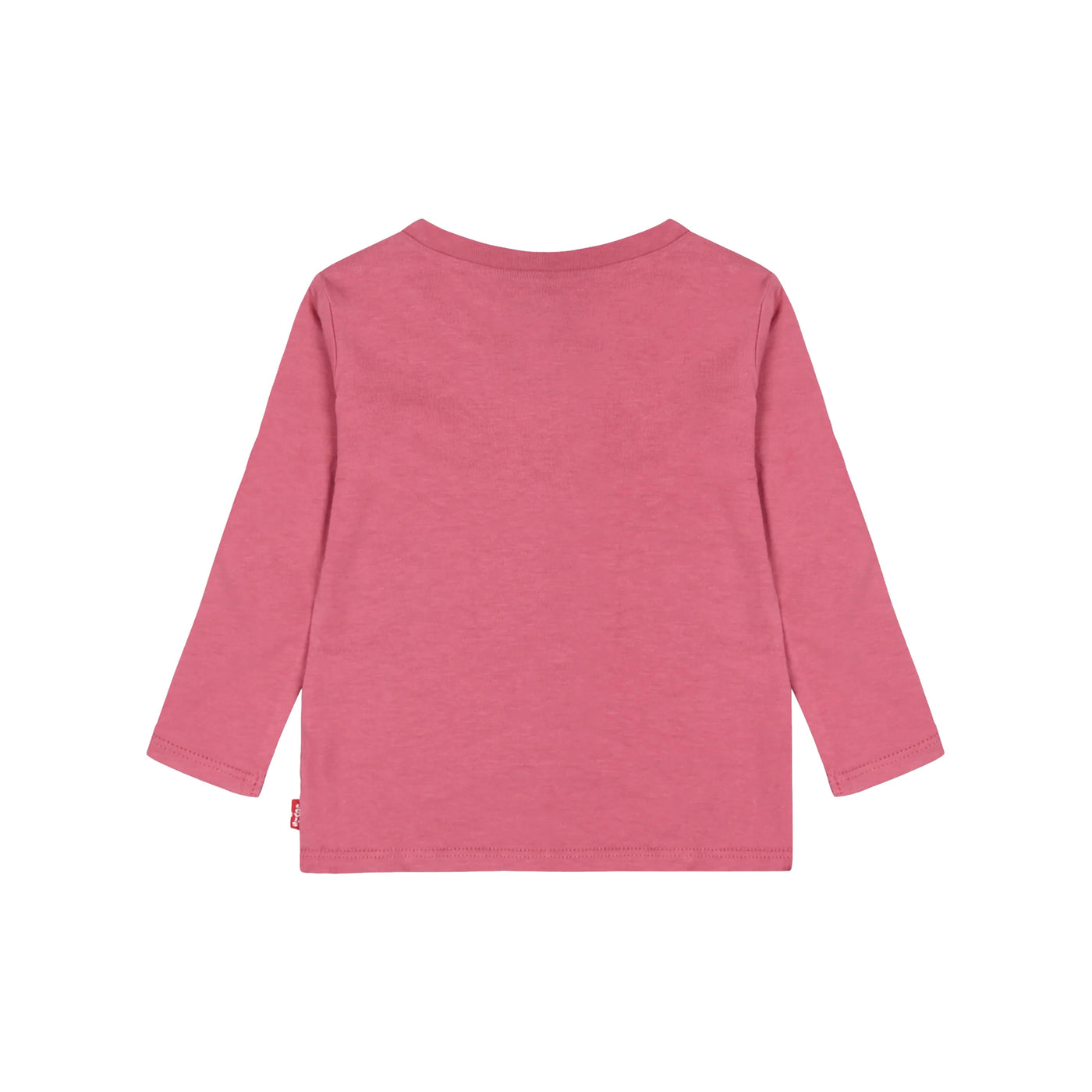 T-shirt Neonata Rosa con logo retro