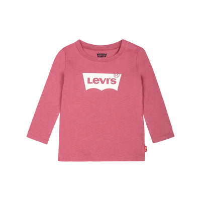 T-shirt Neonata Rosa con logo frontale