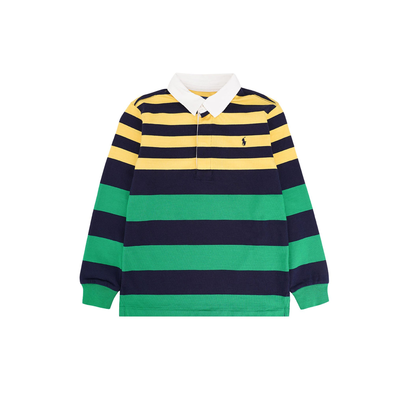 Polo Bambino a righe con maniche lunghe Polo Ralph Lauren