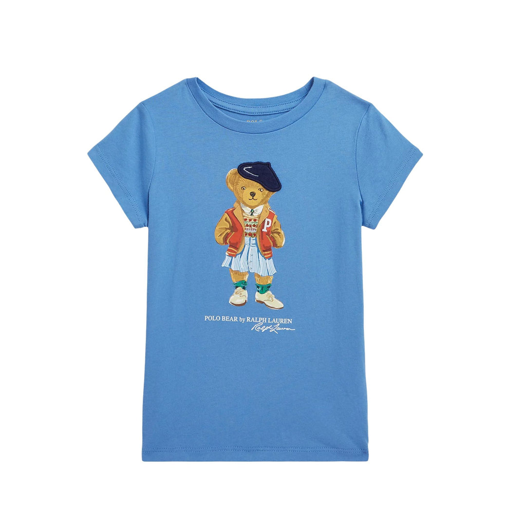 Baby blue T-shirt Polo Ralph Lauren Old England - Main Image