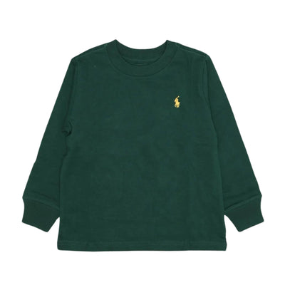 T-shirt bambino verde Polo Ralph Lauren