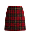 Minigonna Donna dritta fantasia scozzese