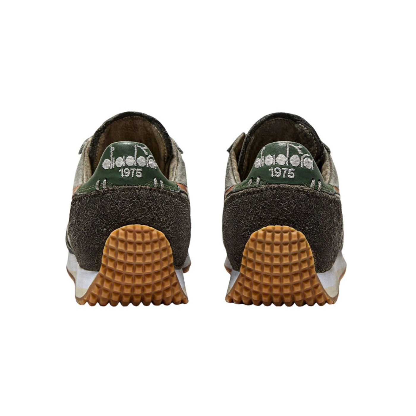 Sneakers Uomo stone washed con logo laterale