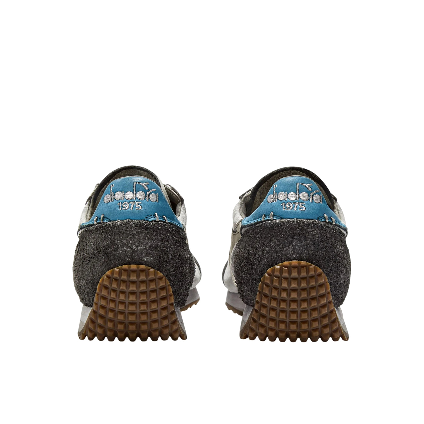 Sneakers Unisex Heritage low-profile Grigio dettaglio retro