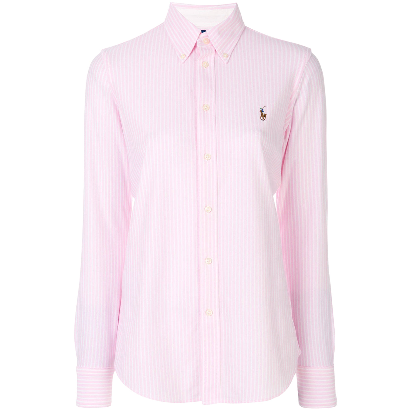 Camicia Donna in cotone a righe rosa