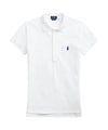 POLO RALPH LAUREN Polo Bianca con Bottoni e Logo Ricamato