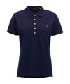 POLO RALPH LAUREN Polo Blu Navy con Bottoni e Logo Ricamato