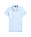 POLO RALPH LAUREN Polo in Cotone Azzurra con Bottoni e Logo