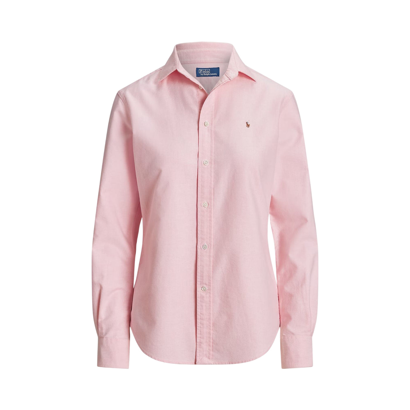 Camicia Oxford Donna Slim-Fit Rosa