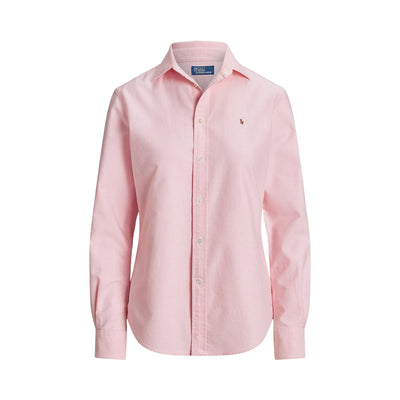 Camicia Oxford Donna Slim-Fit Rosa