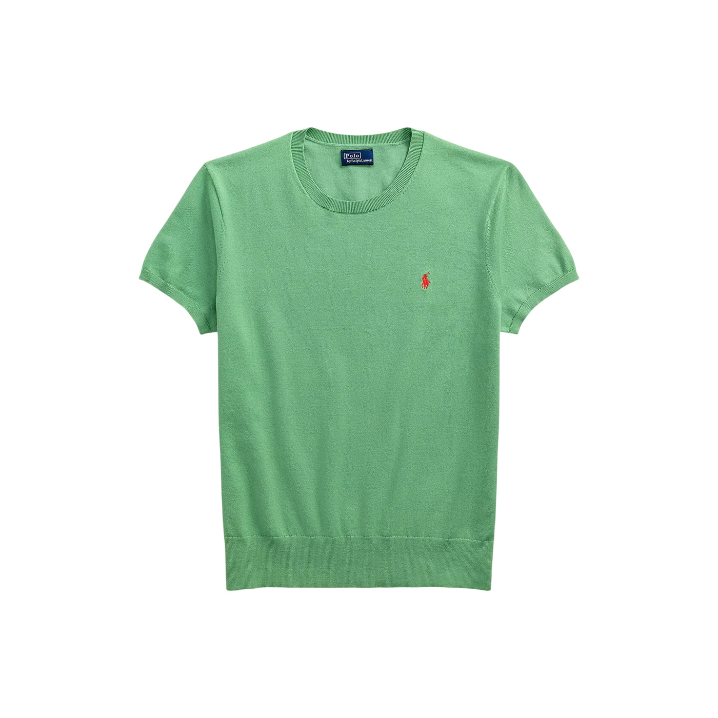 Acquista subito la Maglia Donna, realizzata in misto cotone con scollatura a giro collo, maniche corte e logo a contrasto sul petto, firmata Ralph Lauren su Old England: vieni a scoprire tutta la collezione sul nostro sito