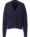 Cardigan Donna con tasche applicate Navy
