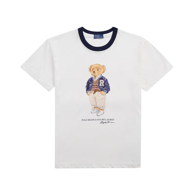 T-shirt Polo Bear stampato sul petto