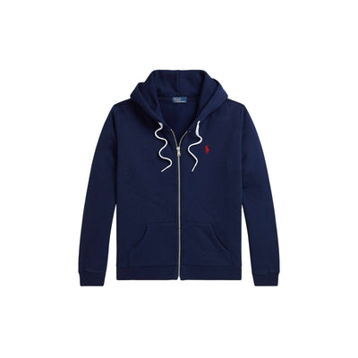 Felpa Donna con cappuccio e zip Navy