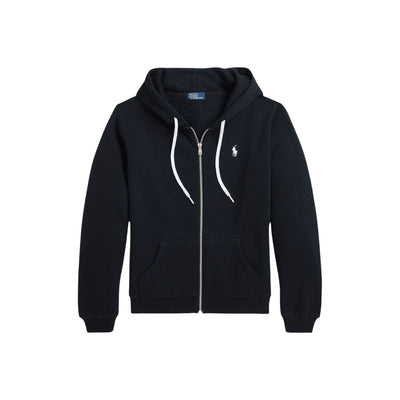 Felpa Donna con cappuccio e zip Nero