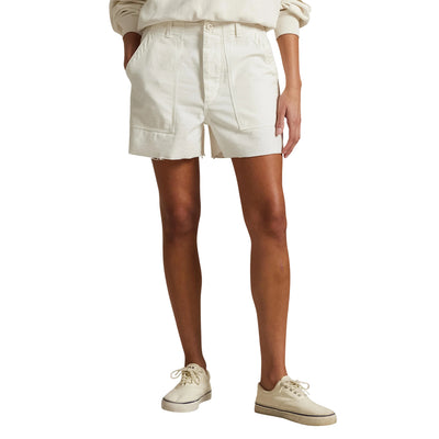 Shorts Donna con ampie tasche modella frontale
