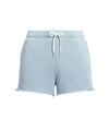 Shorts sportivi Donna in tinta unita celeste