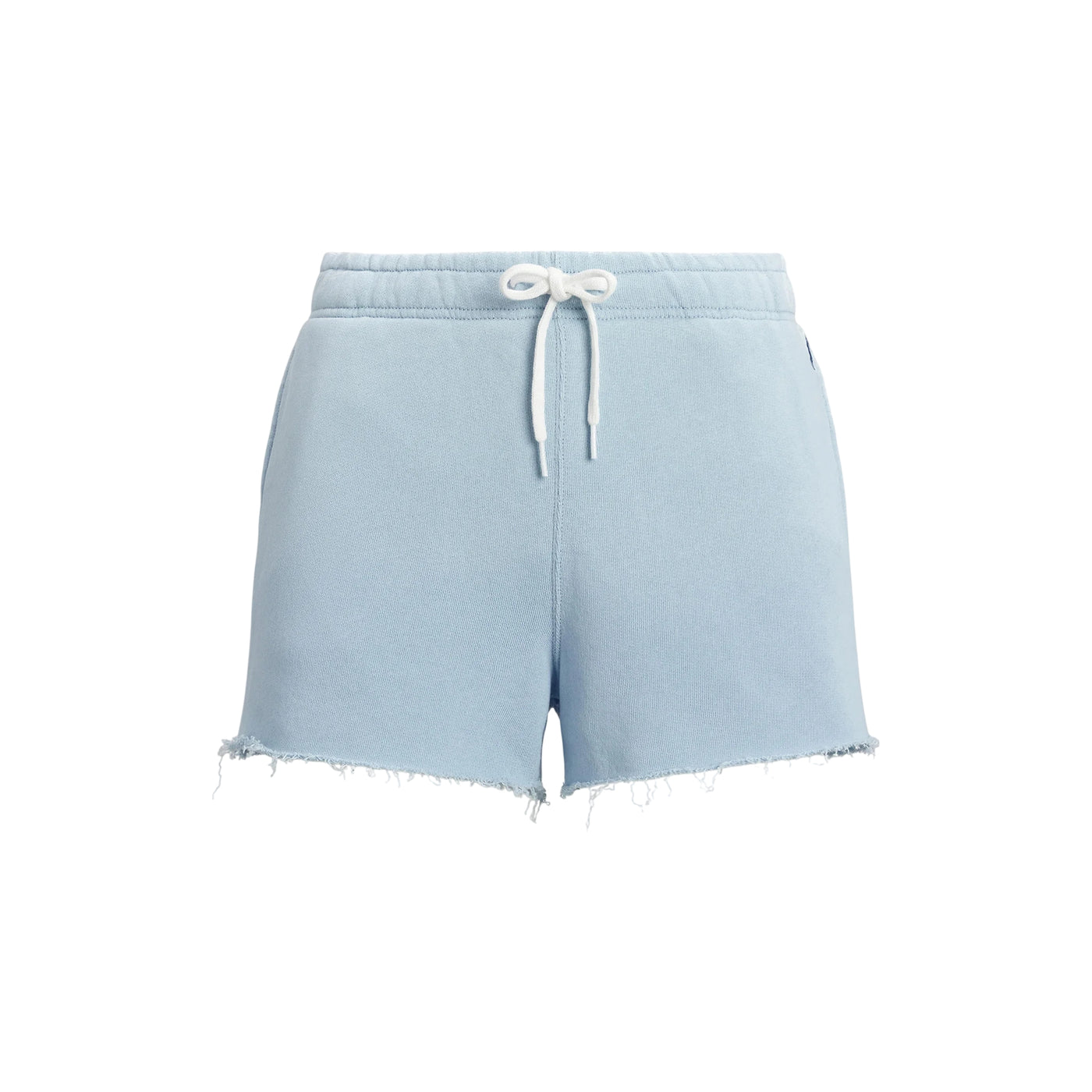 Shorts sportivi Donna in tinta unita celeste