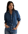 POLO RALPH LAUREN Camicia in Denim da Donna con Logo Ricamato