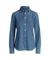 Camicia Donna in denim Slim-Fit