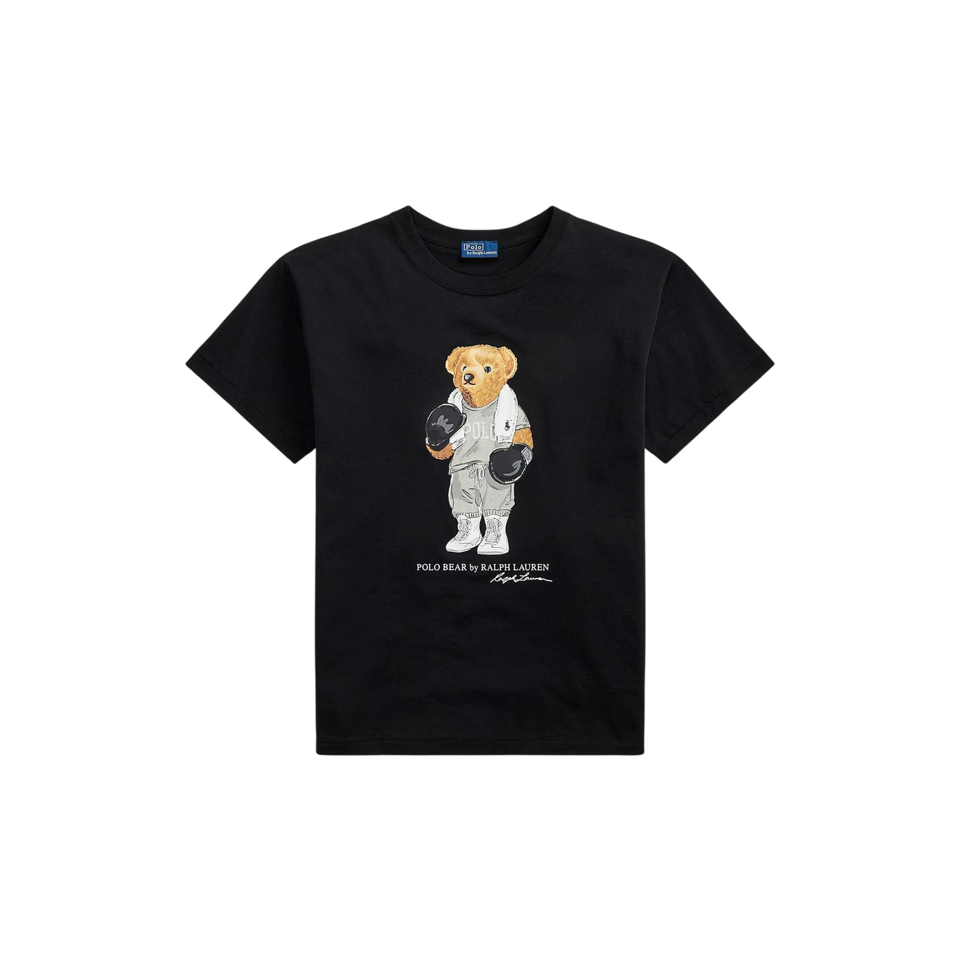 T-shirt Donna con Polo Bear Nero