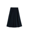 Gonna lunga Donna taglio a ruota Navy